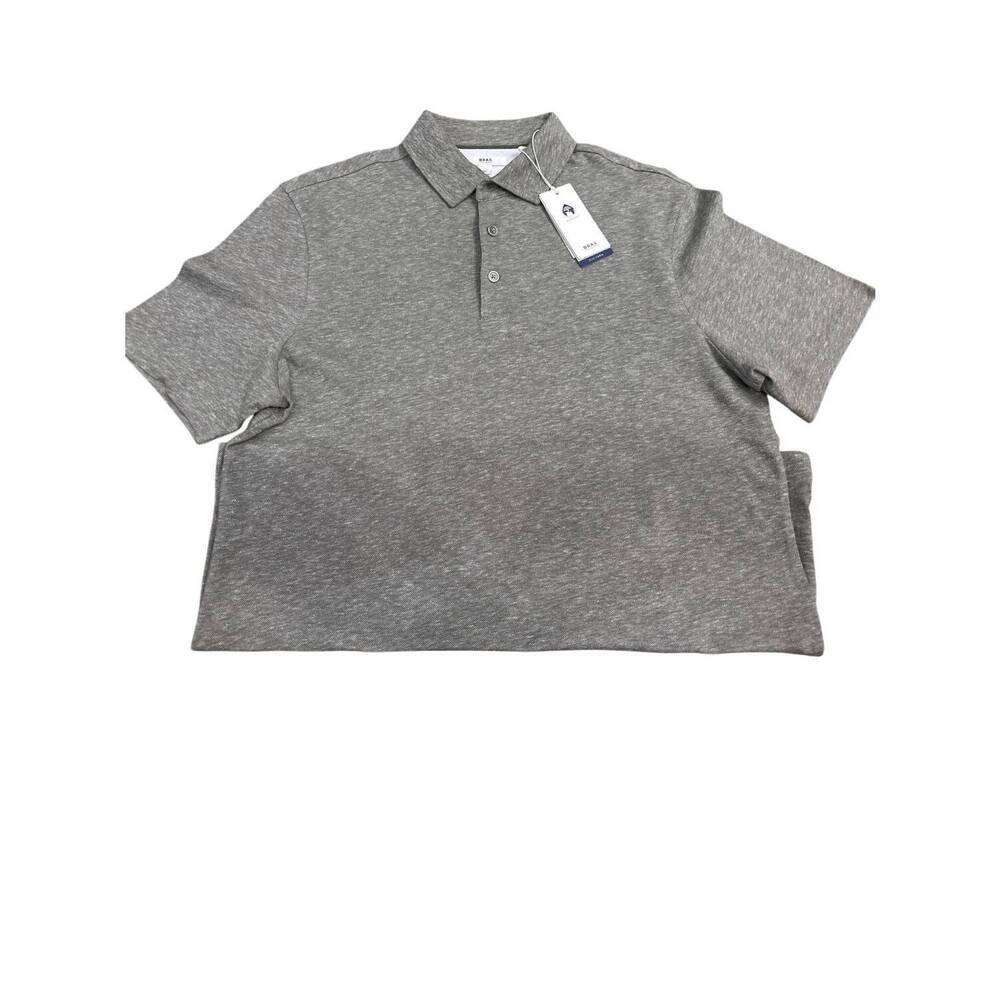 NEW BRAX men's polo shirt in grey